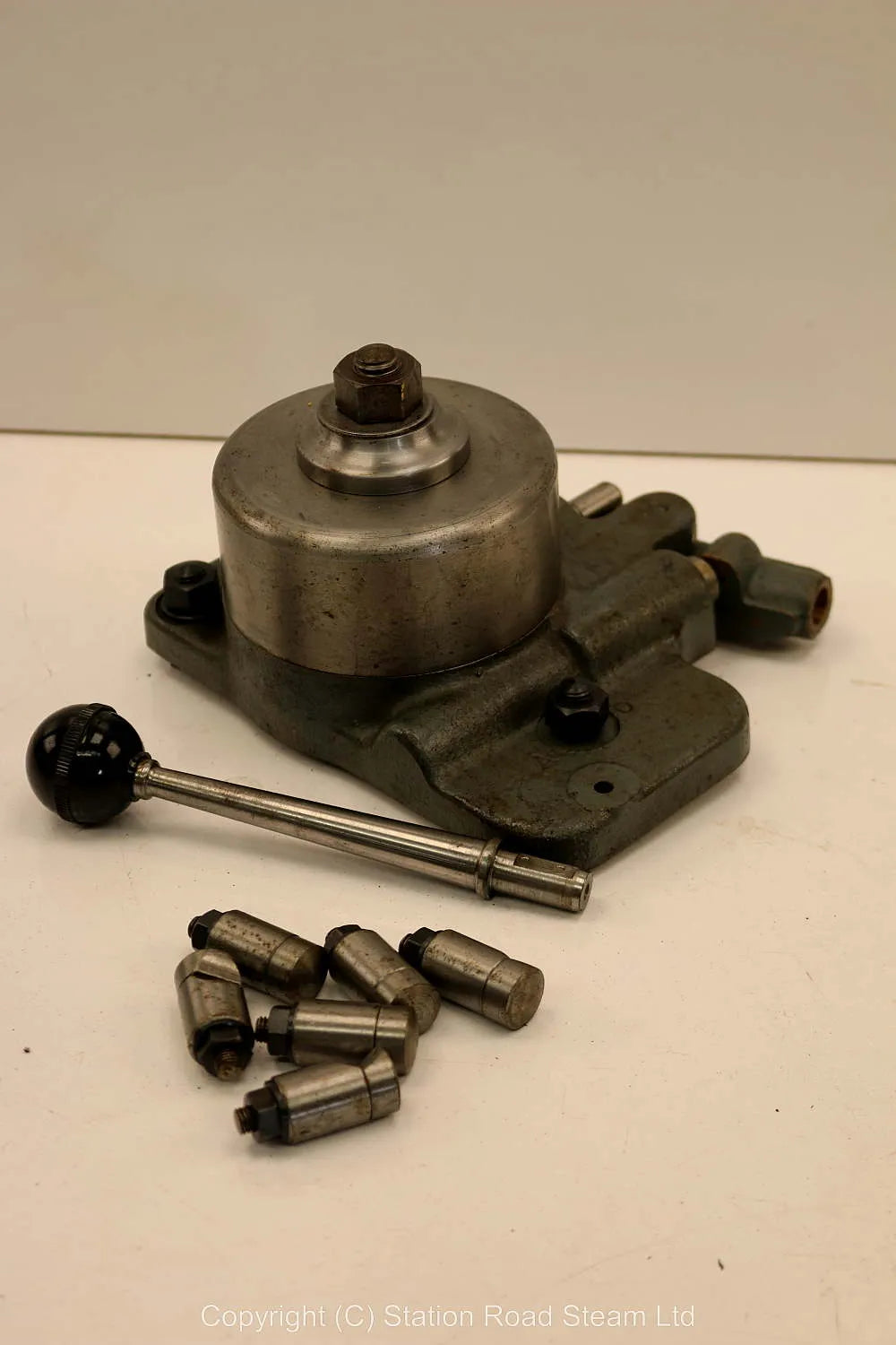 Myford cross-slide mounting 6 station capstan