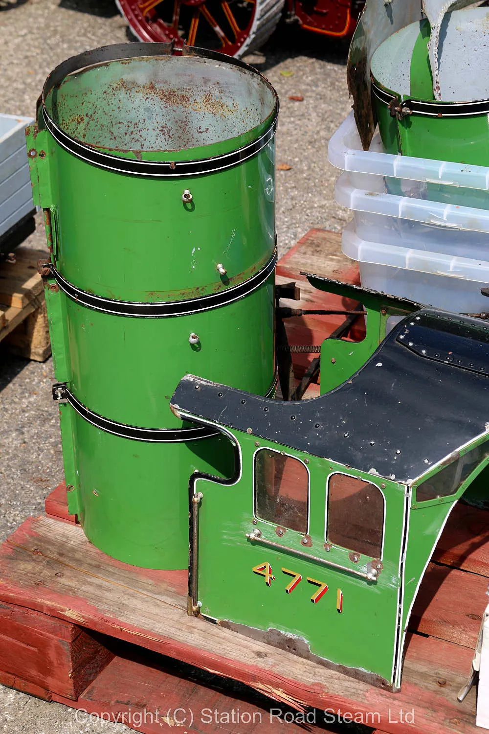 7 1/4 inch gauge LNER V2 for restoration