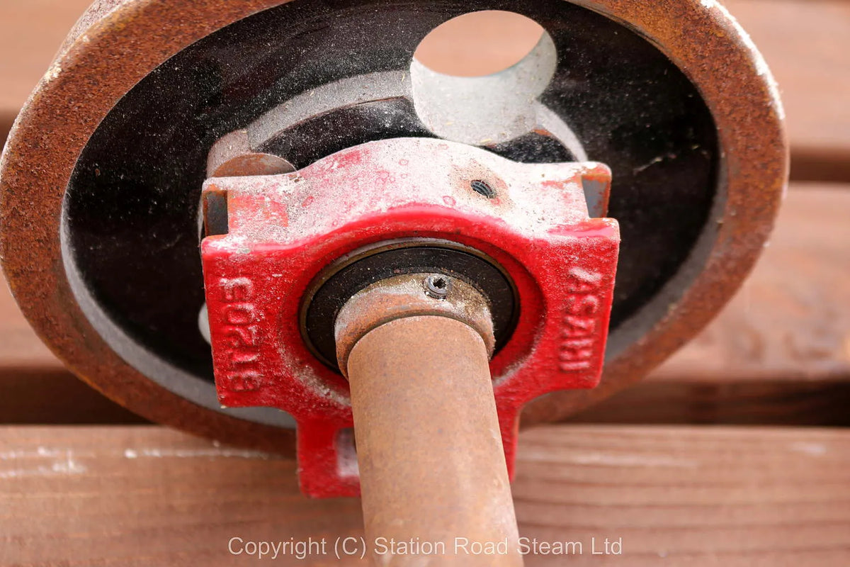 Pair of 7 1/4 inch gauge wheelsets