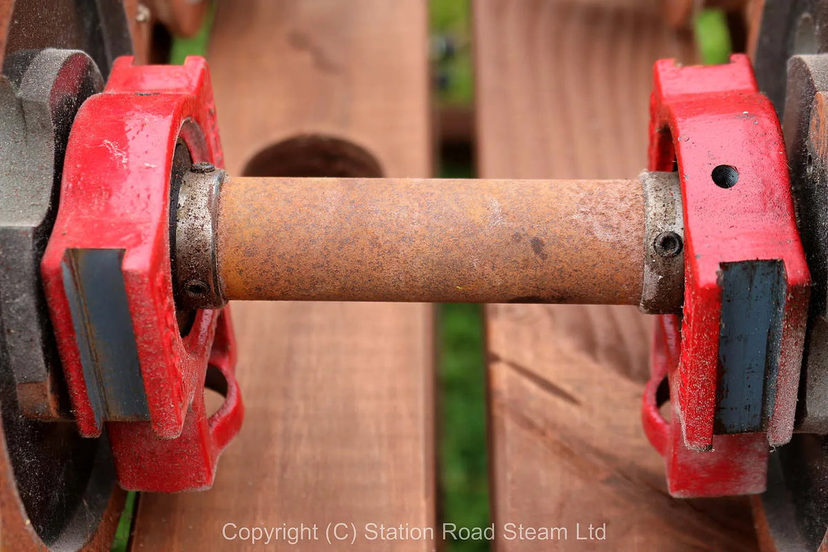 Pair of 7 1/4 inch gauge wheelsets