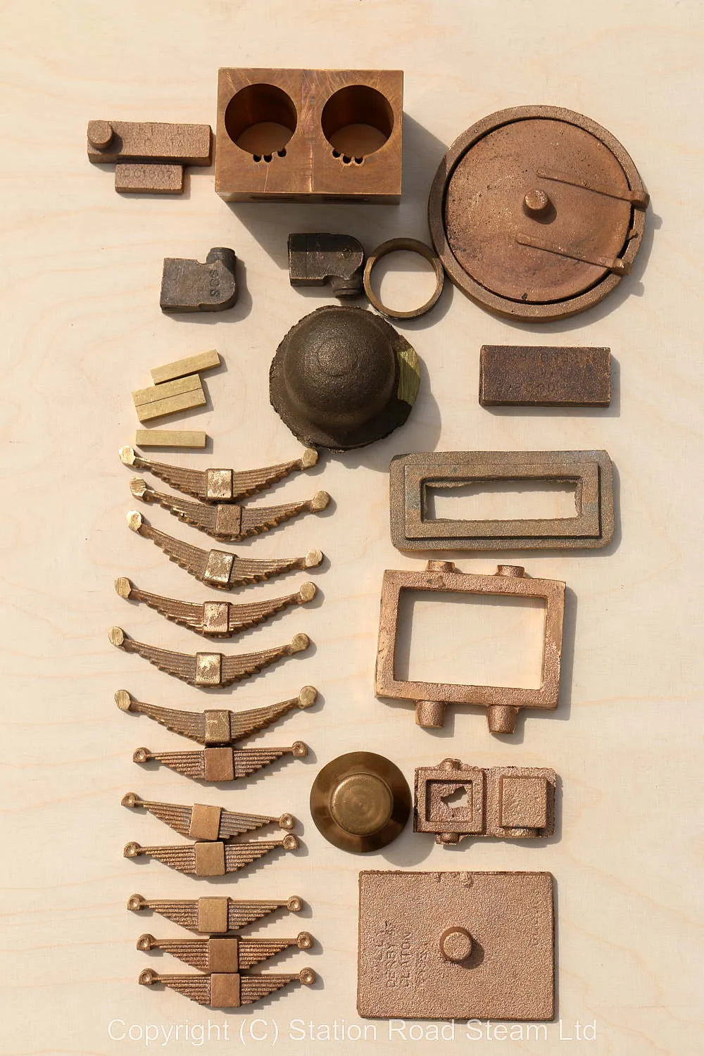 Part-built 3 1/2 inch gauge "Petrolea" 2-4-0