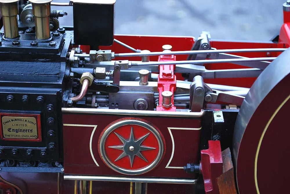 2 inch scale Burrell DCC Showmans Road Locomotive