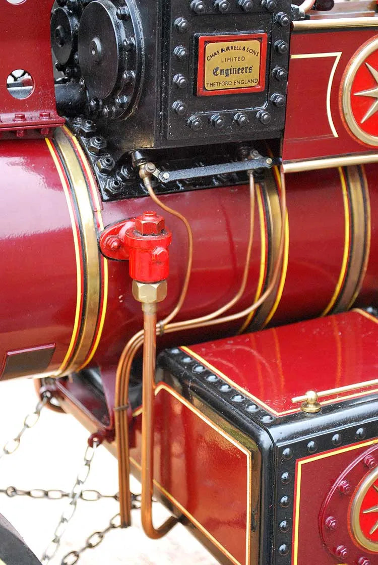 2 inch scale Burrell DCC Showmans Road Locomotive