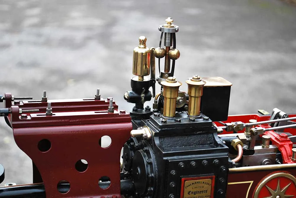 2 inch scale Burrell DCC Showmans Road Locomotive