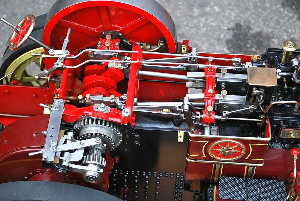 2 inch scale Burrell DCC Showmans Road Locomotive
