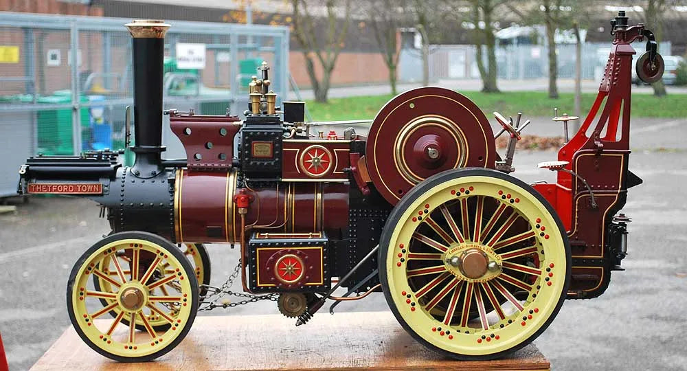 2 inch scale Burrell DCC Showmans Road Locomotive