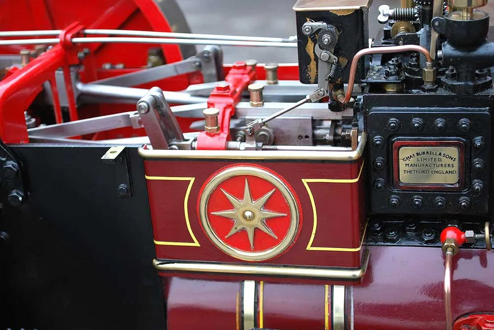 2 inch scale Burrell DCC Showmans Road Locomotive