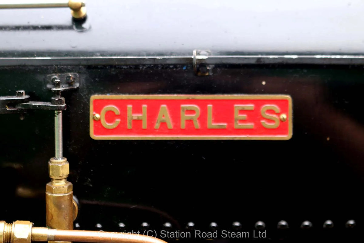 3 1/2 inch gauge Hunslet Penrhyn Class 0-4-0ST "Charles"