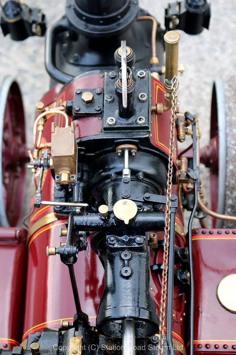 3 inch scale Marshall steam tractor