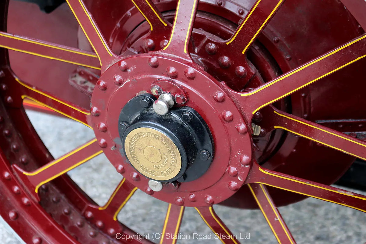 3 inch scale Marshall steam tractor