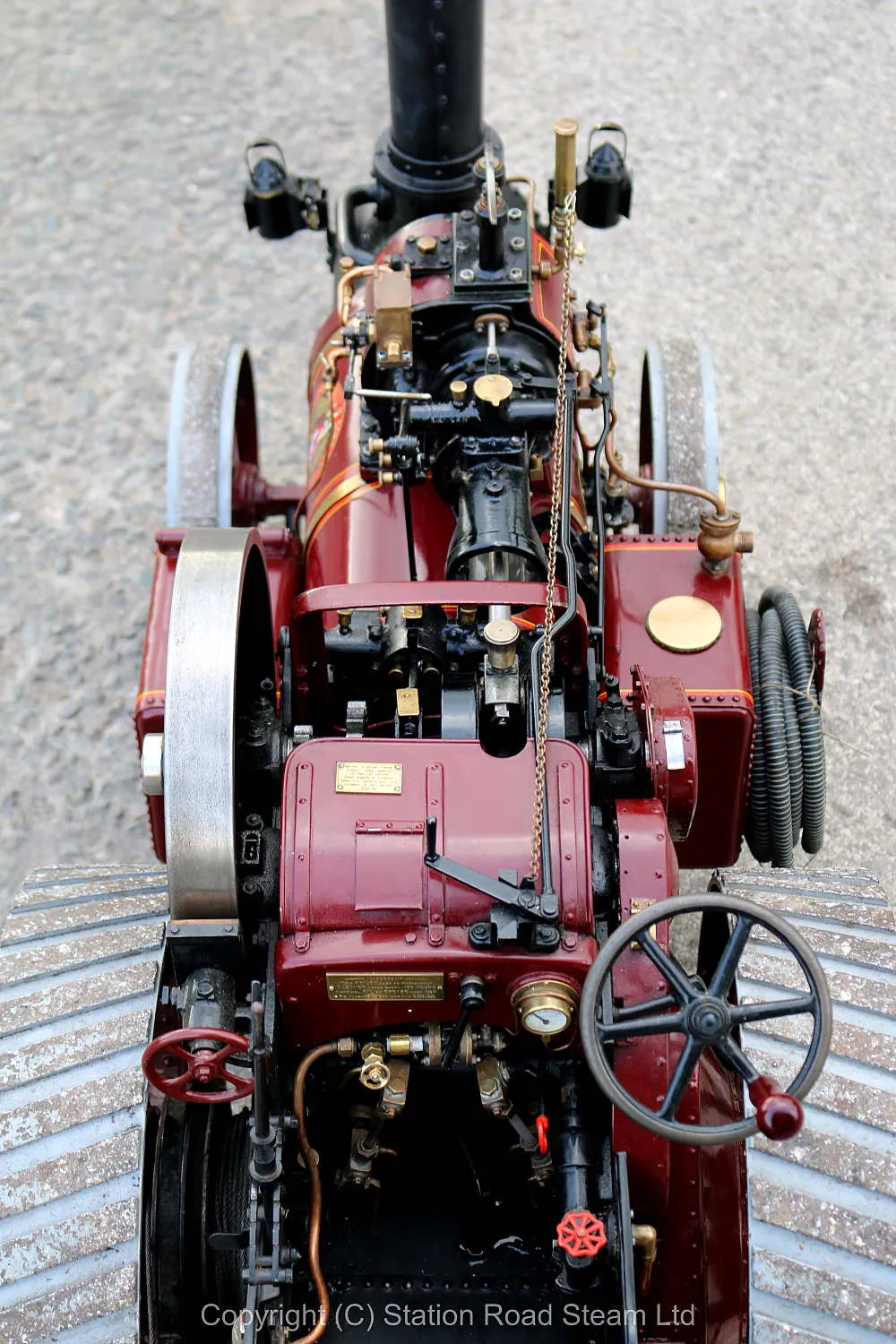 3 inch scale Marshall steam tractor