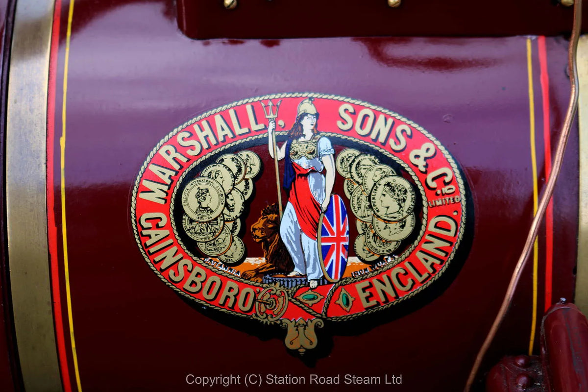 3 inch scale Marshall steam tractor