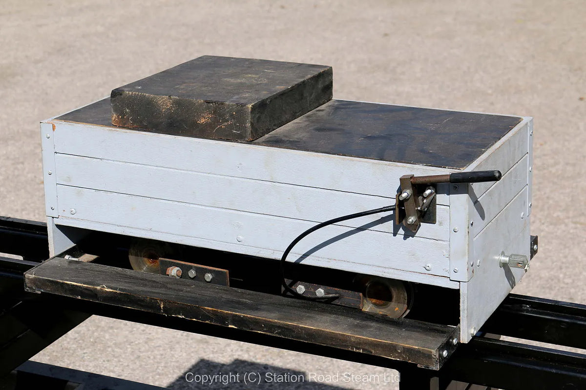 5 inch gauge four wheel braked driving truck