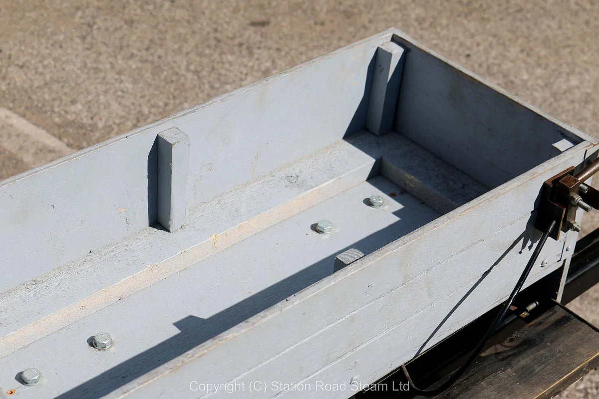 5 inch gauge four wheel braked driving truck