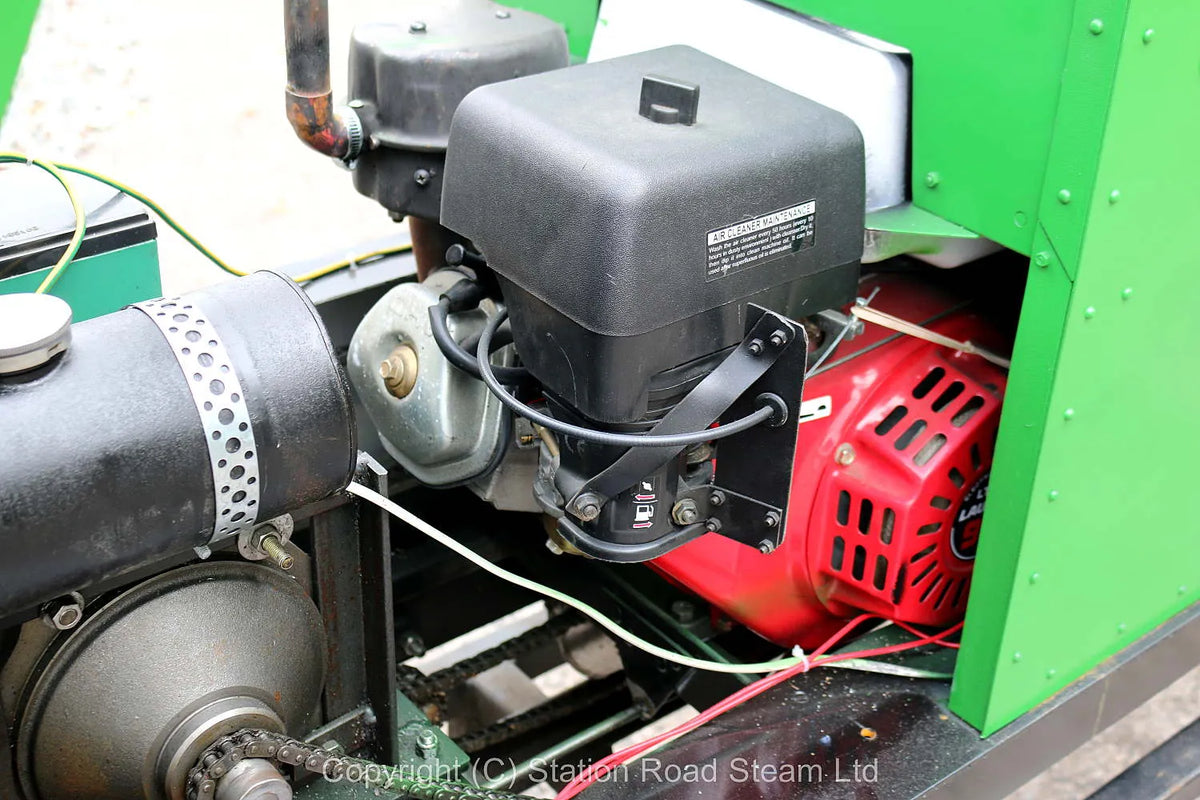 7 1/4 inch gauge petrol hydraulic 0-4-0 shunter