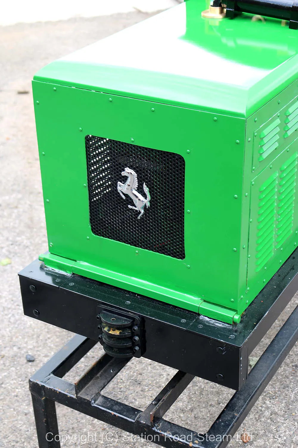 7 1/4 inch gauge petrol hydraulic 0-4-0 shunter