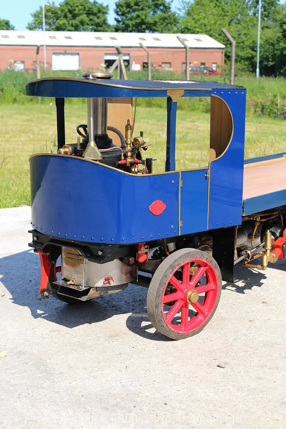 3 inch scale Atkinson steam wagon