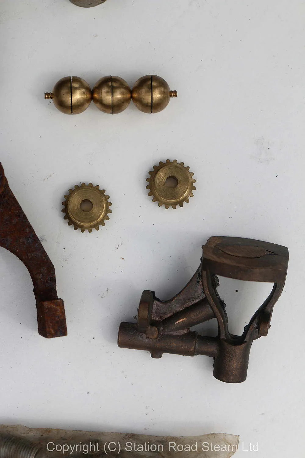 3 inch scale Burrell traction engine parts & boiler