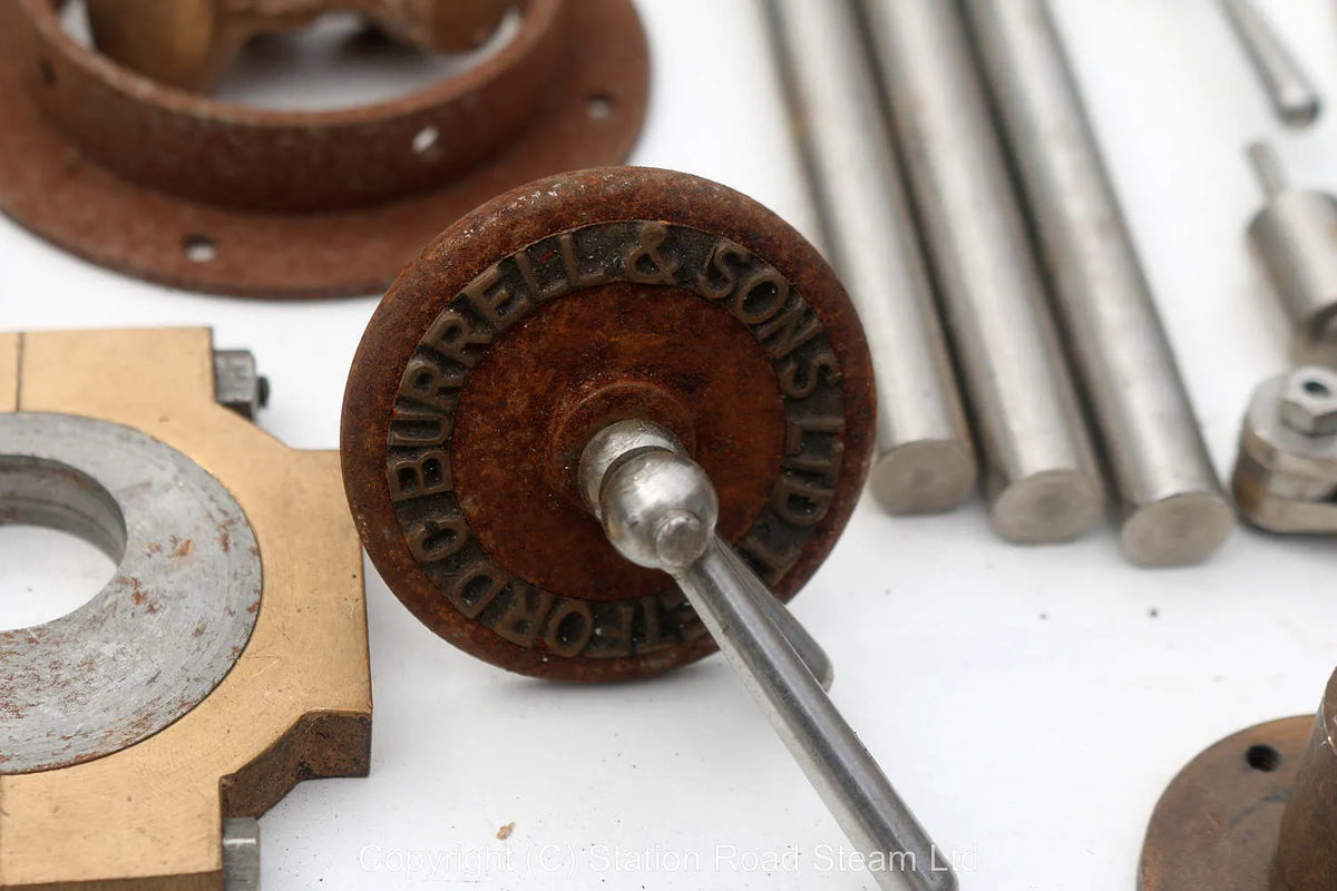 3 inch scale Burrell traction engine parts & boiler