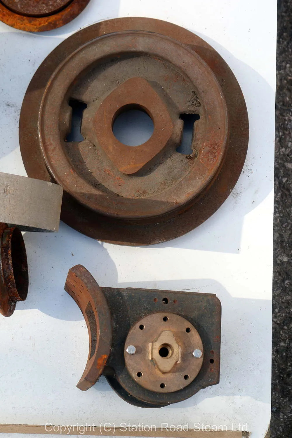 3 inch scale Burrell traction engine parts & boiler