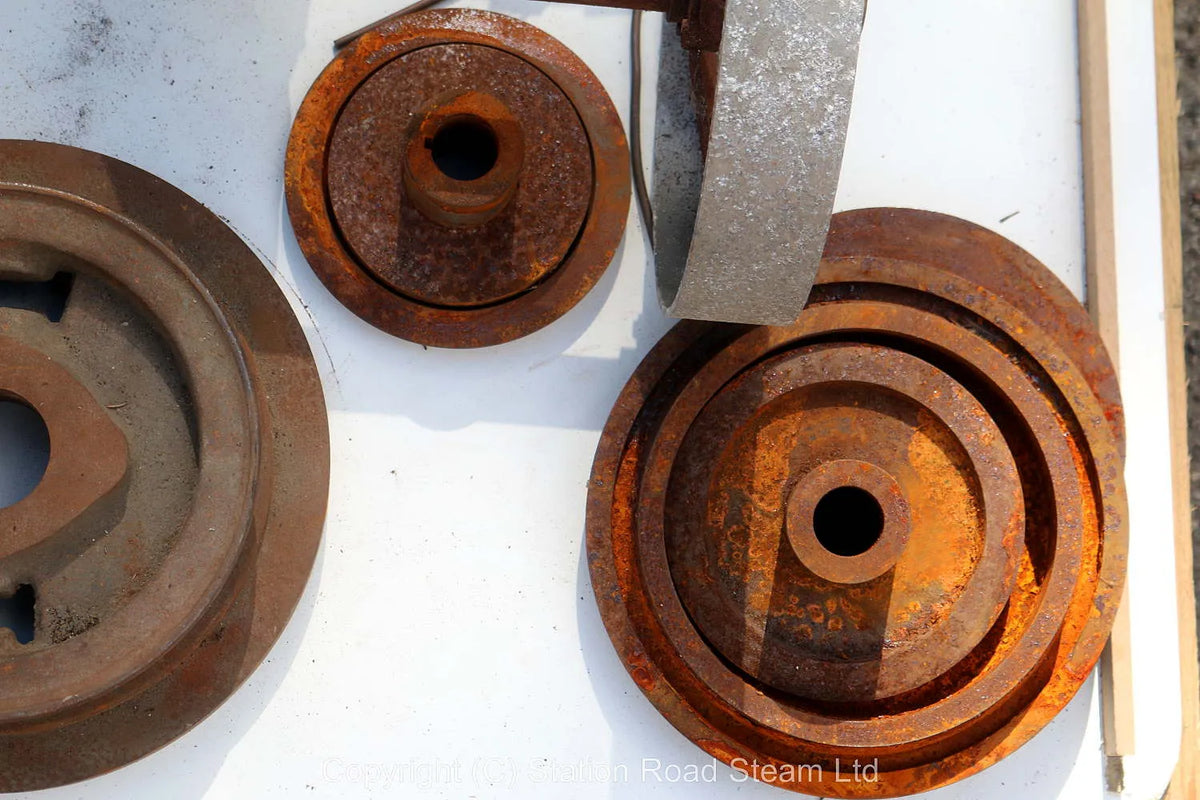 3 inch scale Burrell traction engine parts & boiler