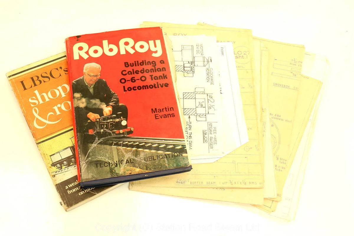 3 1/2 inch gauge part-built "Rob Roy" 0-6-0T, new CE-marked boiler