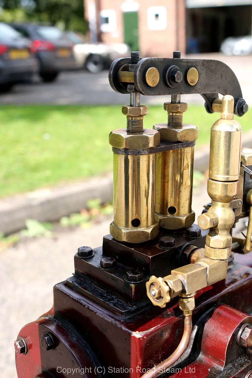 4 inch scale Ruston SD steam tractor