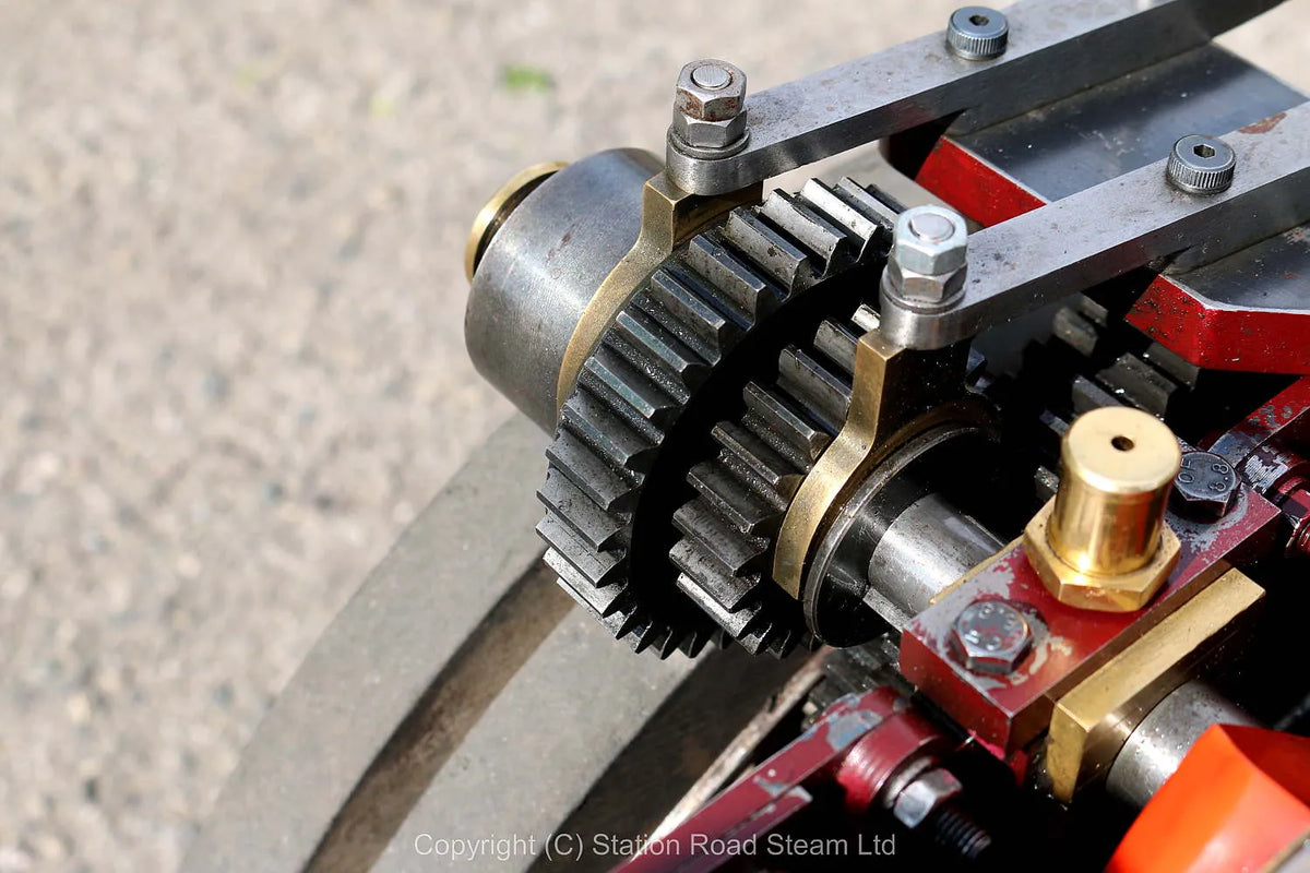 4 inch scale Ruston SD steam tractor