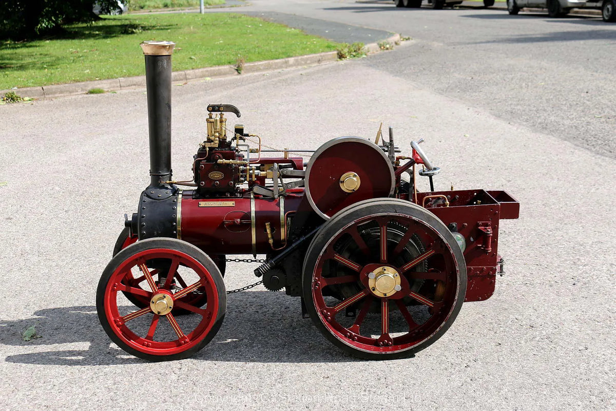 4 inch scale Ruston SD steam tractor