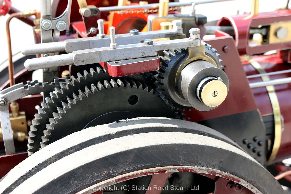 4 inch scale Ruston SD steam tractor