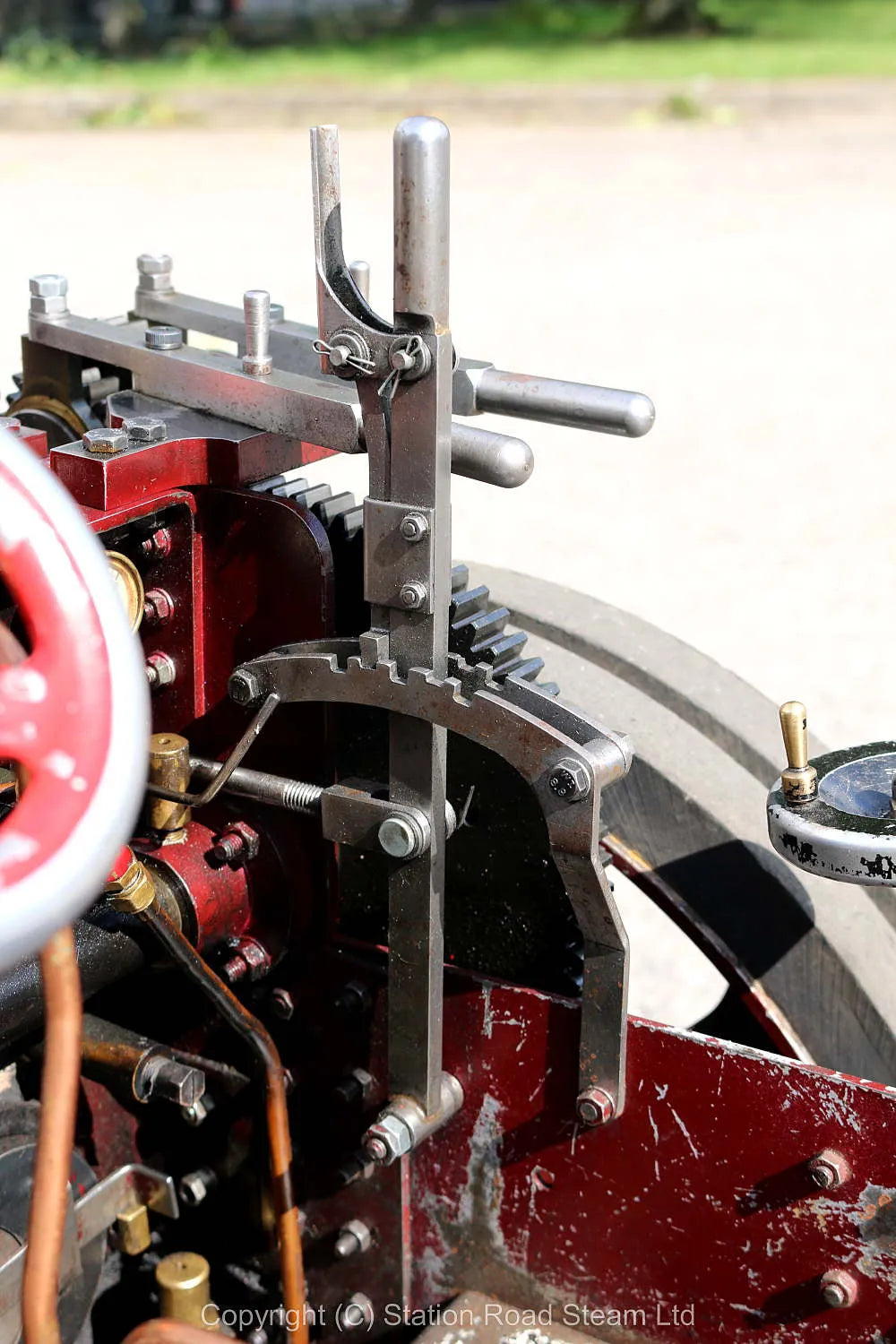 4 inch scale Ruston SD steam tractor