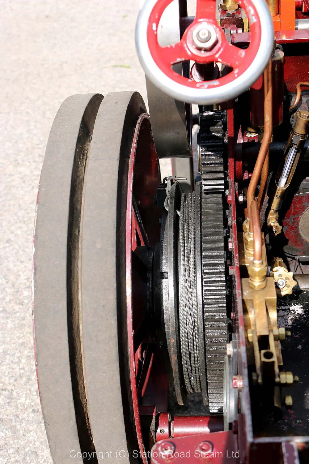 4 inch scale Ruston SD steam tractor