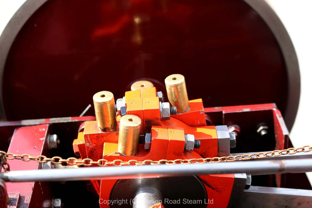 4 inch scale Ruston SD steam tractor