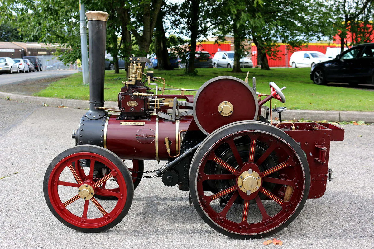 4 inch scale Ruston SD steam tractor