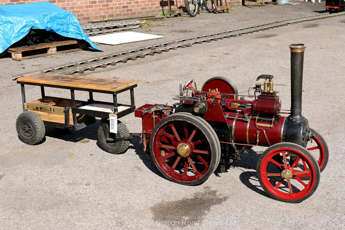 4 inch scale Ruston SD steam tractor
