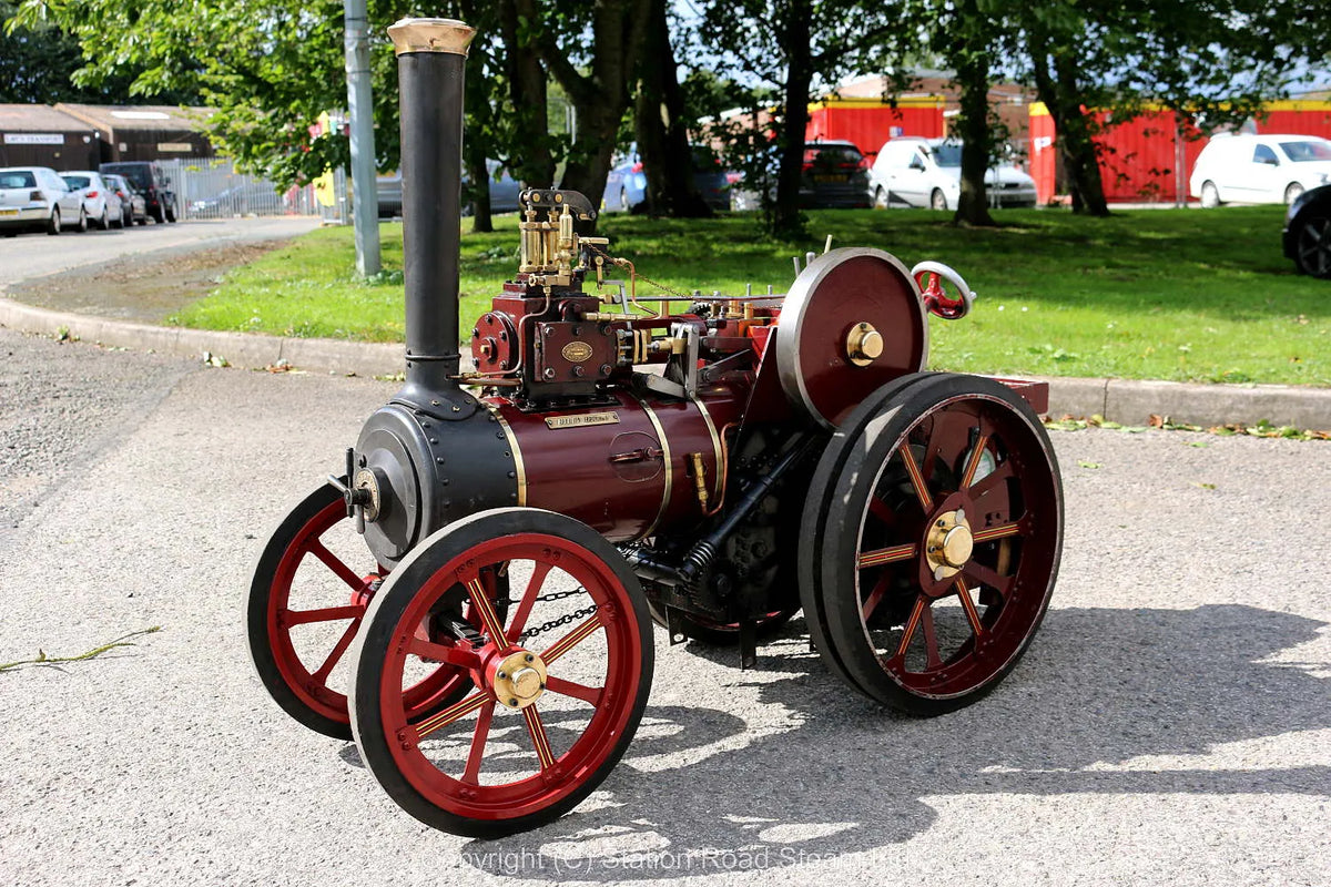4 inch scale Ruston SD steam tractor