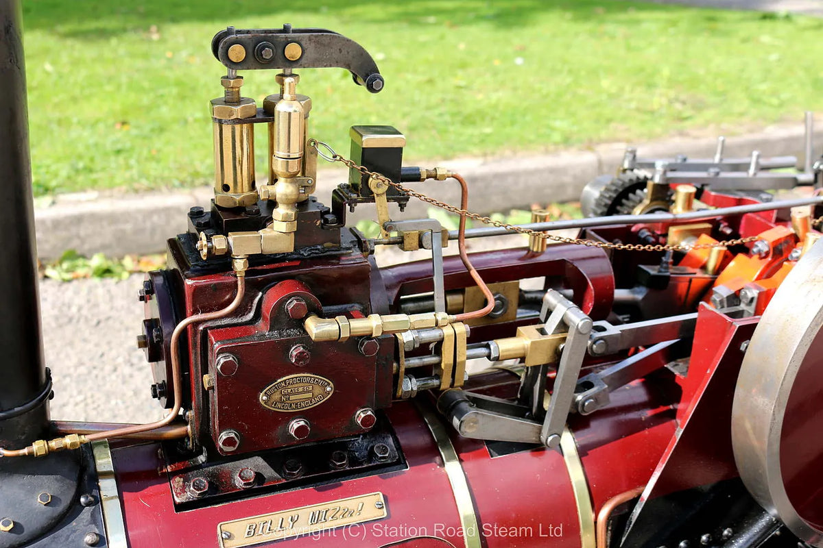 4 inch scale Ruston SD steam tractor