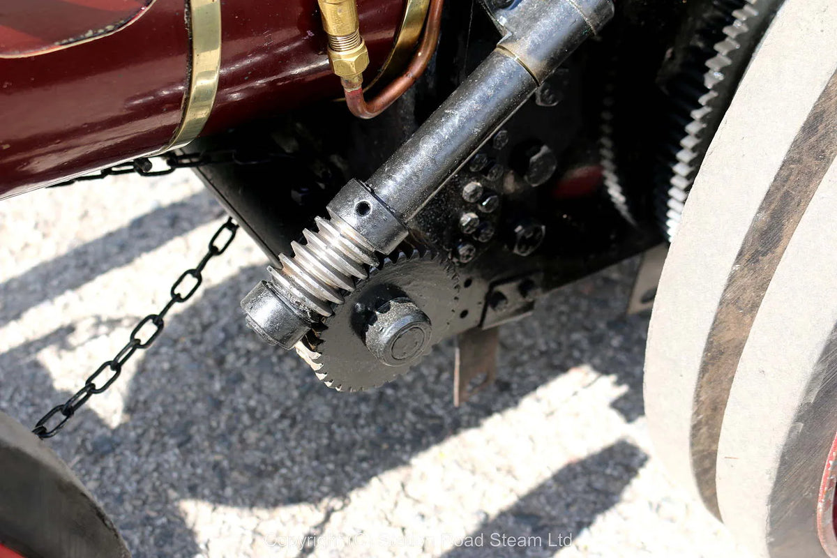 4 inch scale Ruston SD steam tractor