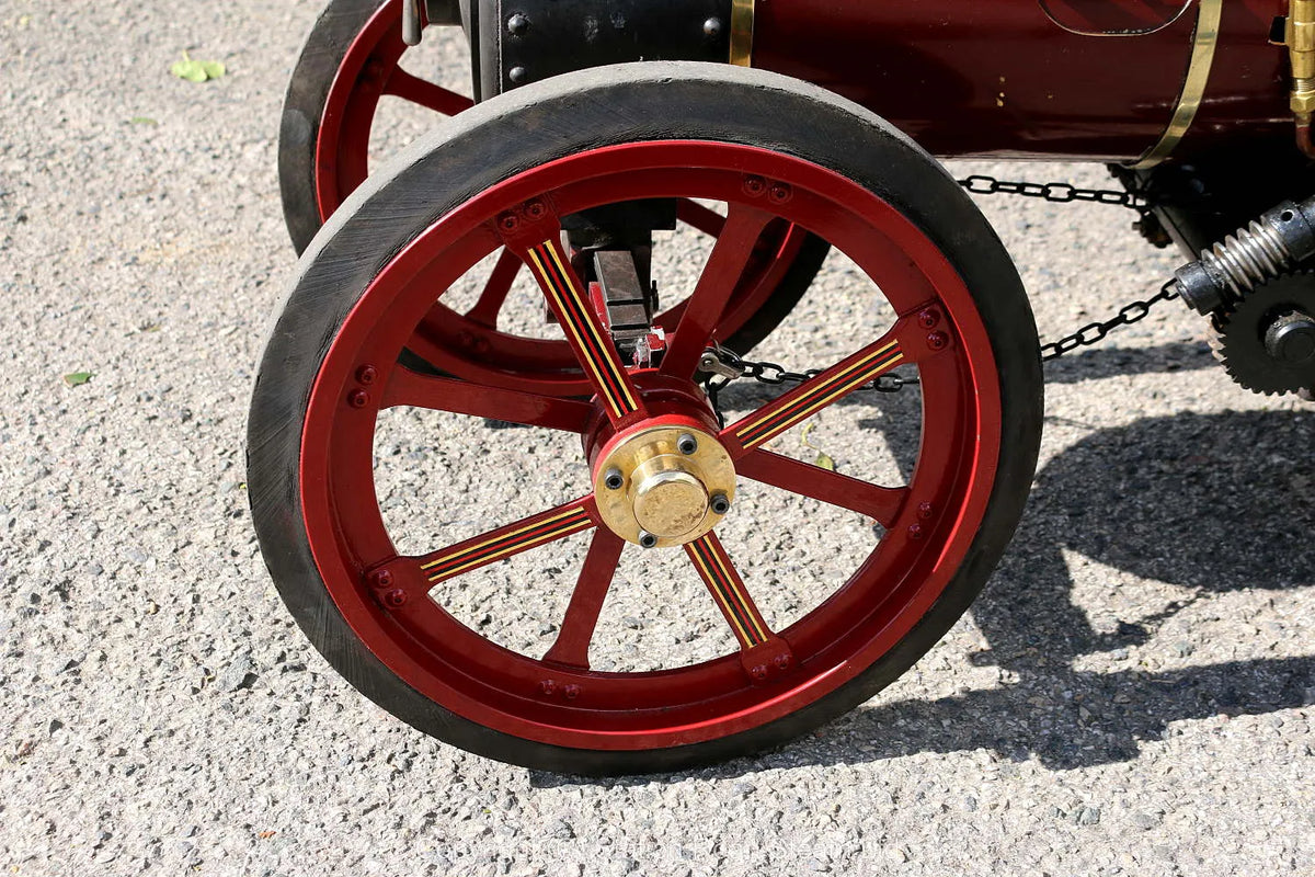 4 inch scale Ruston SD steam tractor