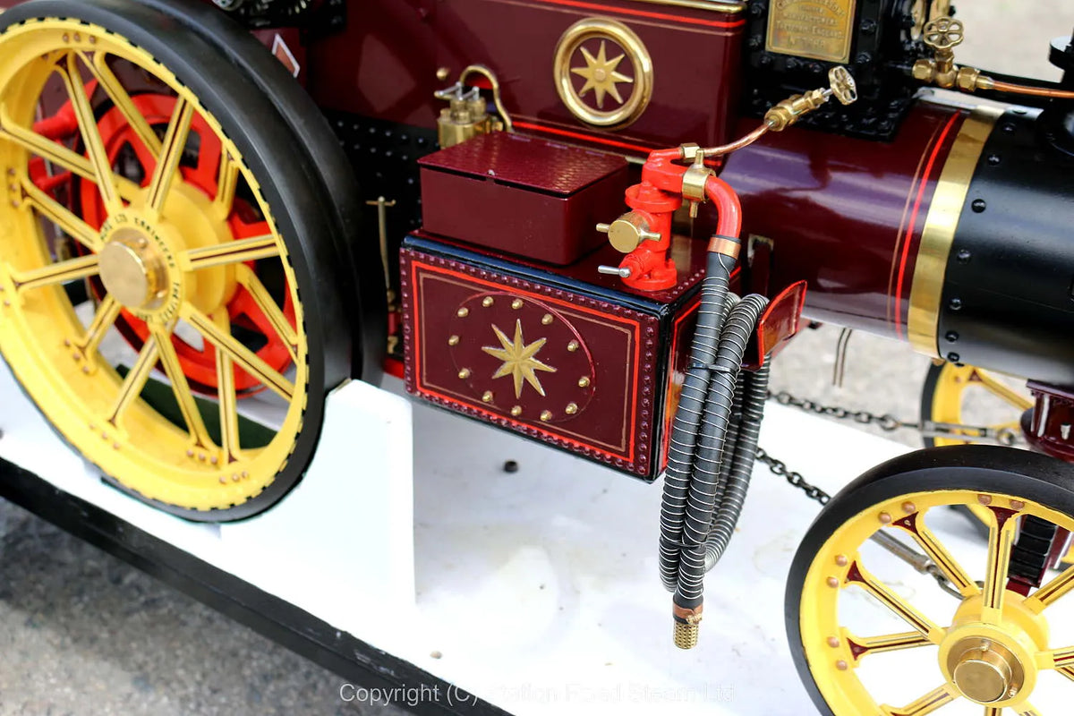 2 inch scale Burrell Gold Medal Showmans tractor