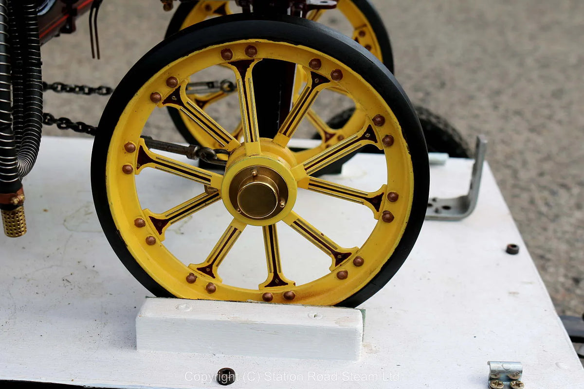 2 inch scale Burrell Gold Medal Showmans tractor