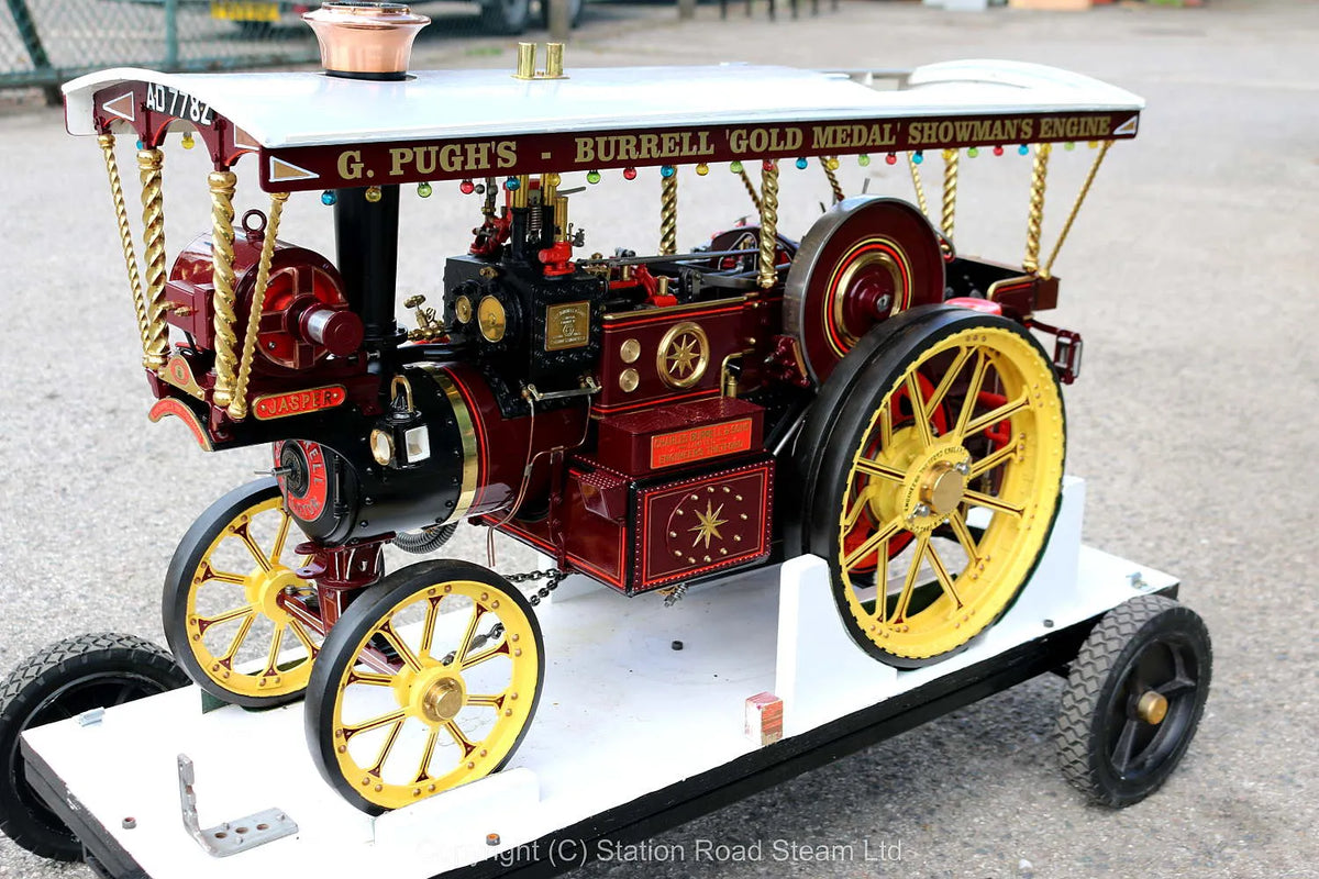 2 inch scale Burrell Gold Medal Showmans tractor