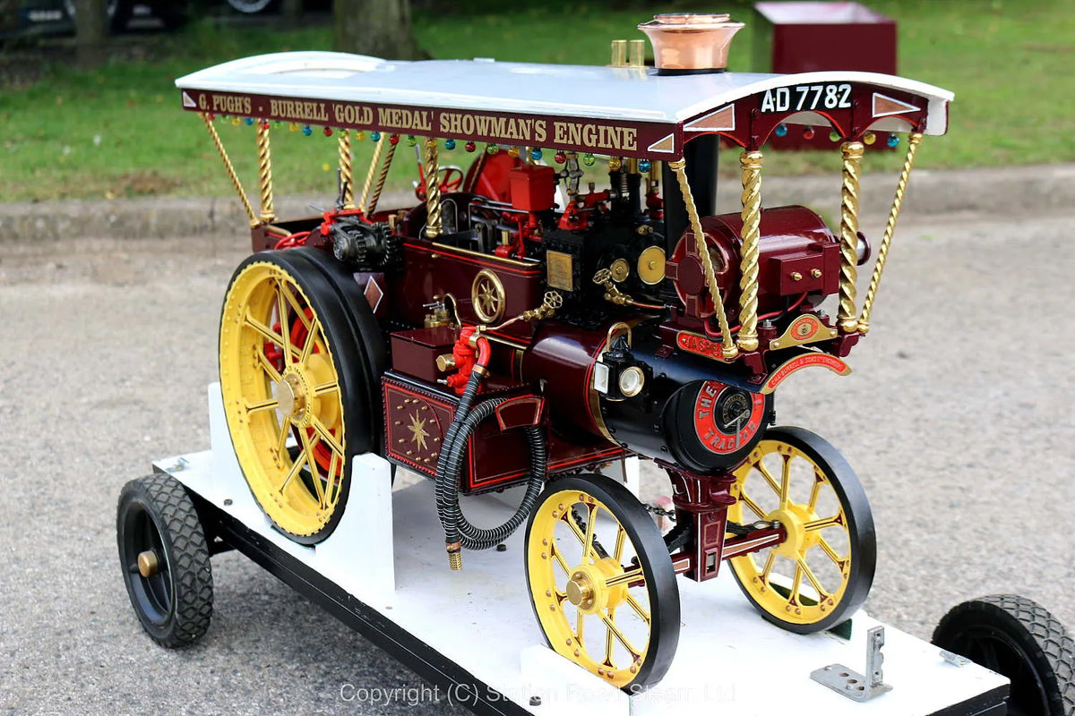 2 inch scale Burrell Gold Medal Showmans tractor
