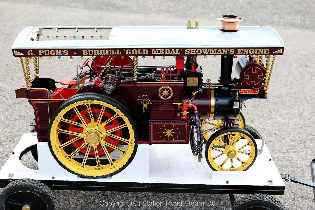 2 inch scale Burrell Gold Medal Showmans tractor