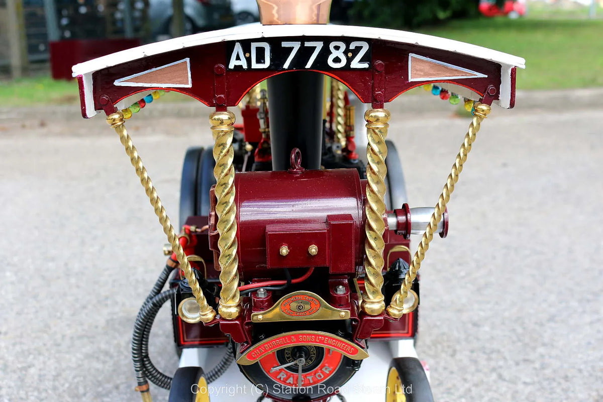 2 inch scale Burrell Gold Medal Showmans tractor