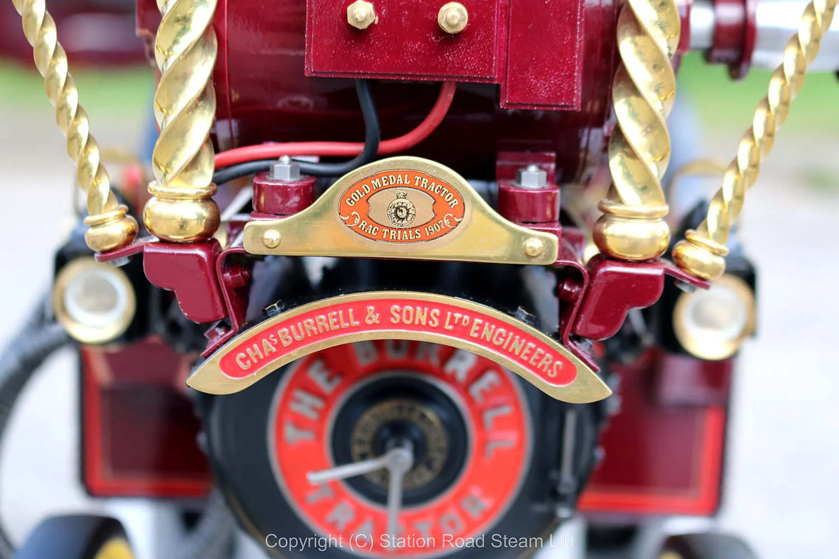 2 inch scale Burrell Gold Medal Showmans tractor
