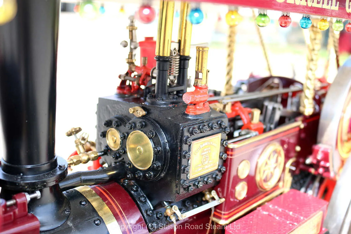 2 inch scale Burrell Gold Medal Showmans tractor