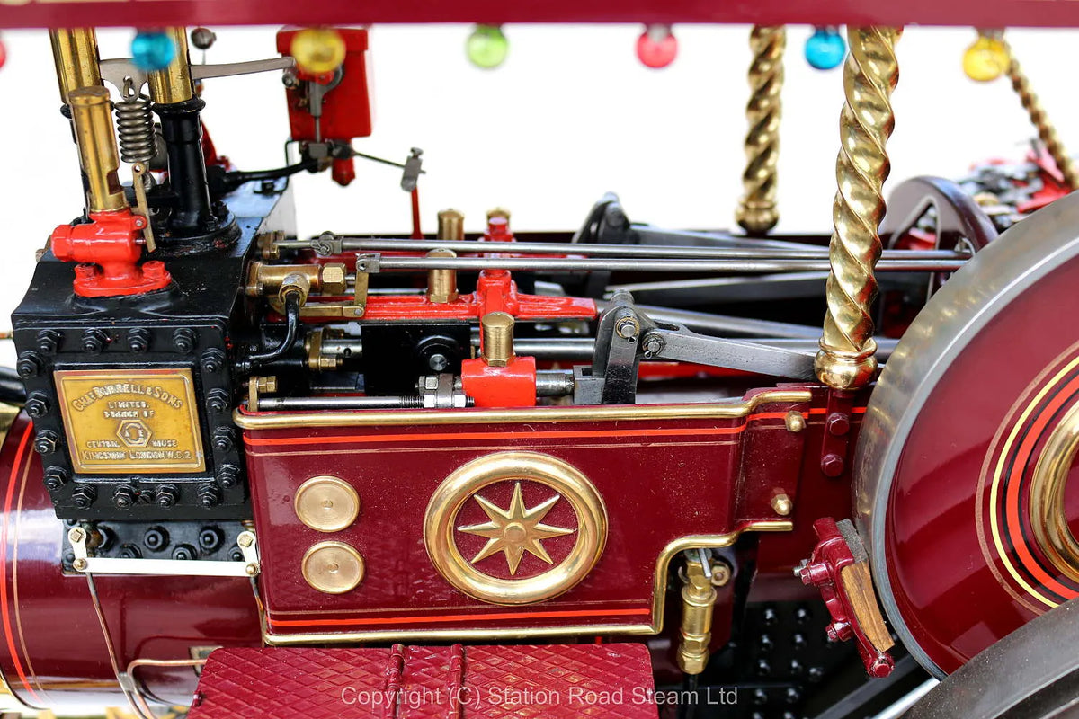 2 inch scale Burrell Gold Medal Showmans tractor