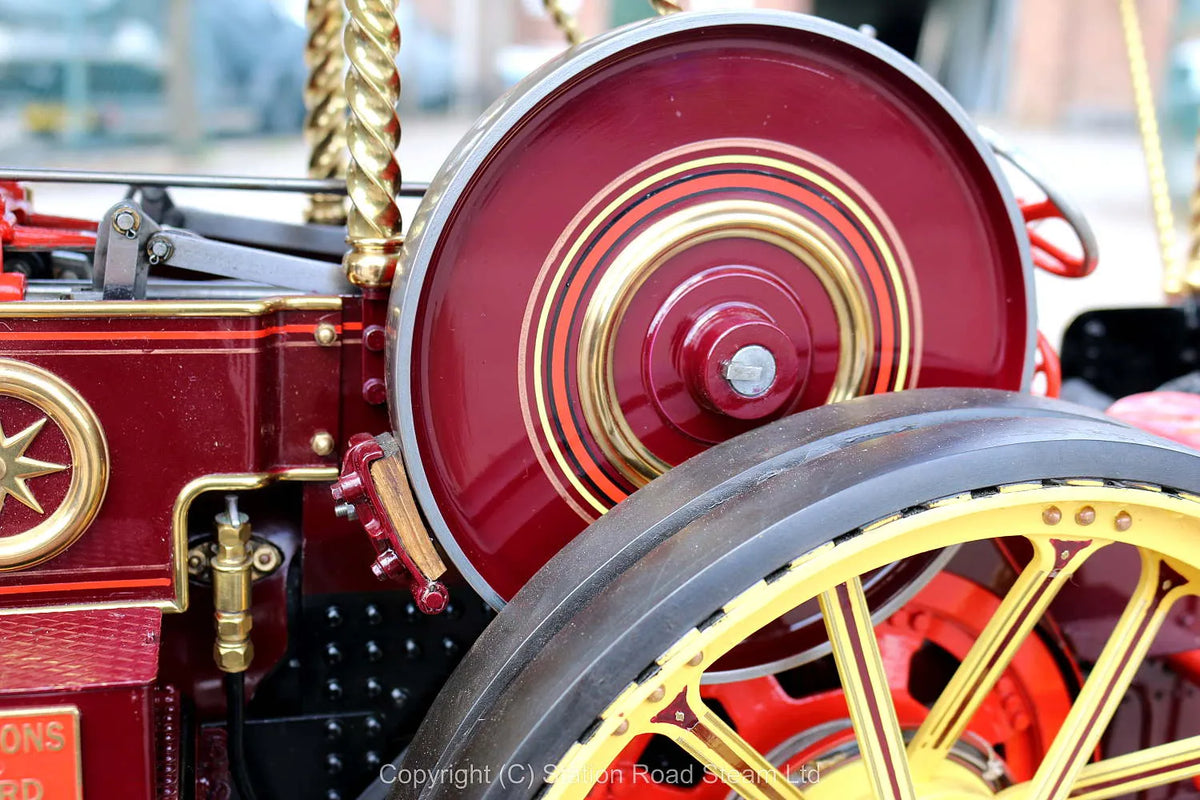 2 inch scale Burrell Gold Medal Showmans tractor