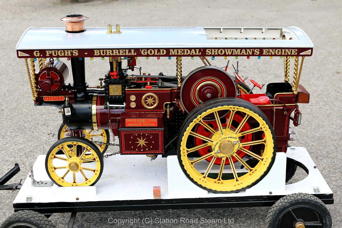 2 inch scale Burrell Gold Medal Showmans tractor